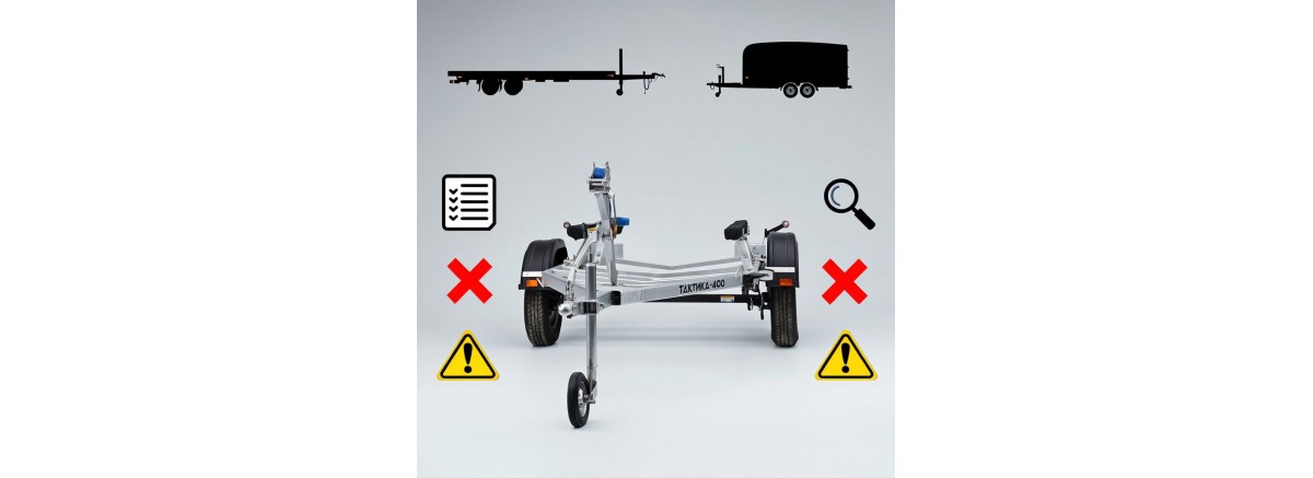 Как не ошибиться с выбором прицепа: 5 главных ошибок