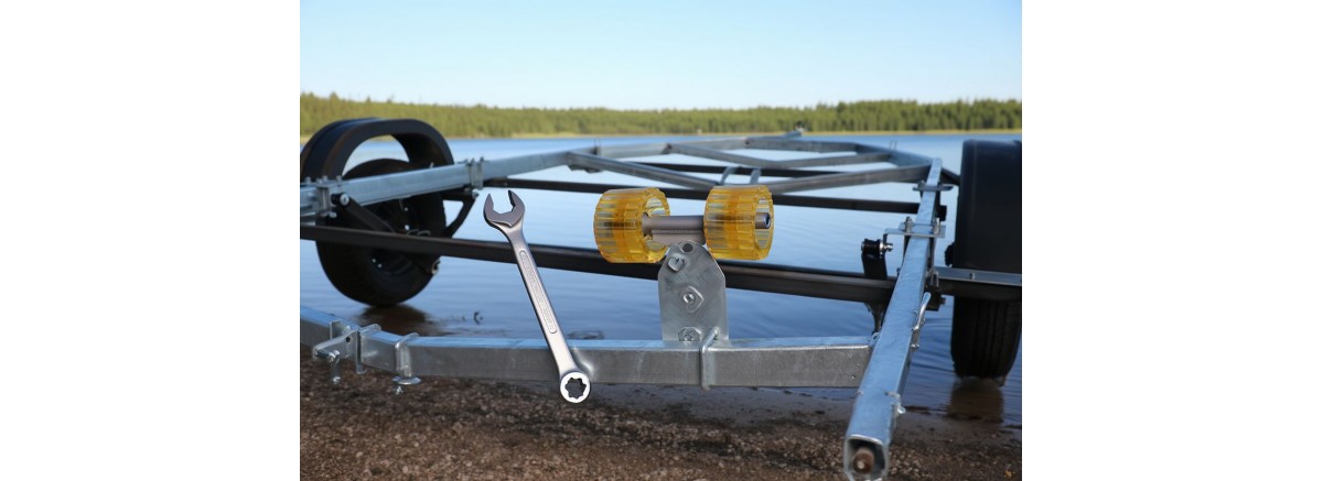Регулировка роликов лодочного прицепа: пошаговая инструкция