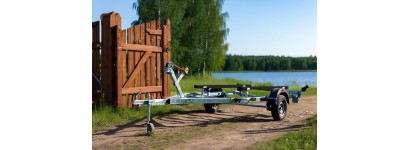 Ворота для лодочного прицепа: виды и монтаж