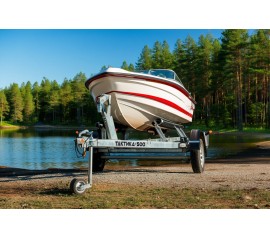 Прицеп для лодки с мотором: особенности нагрузки