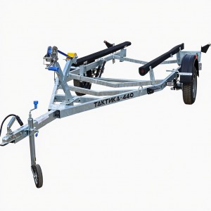 Лодочный прицеп Тактика 440 - надежный и стильный транспорт для вашего водного отдыха