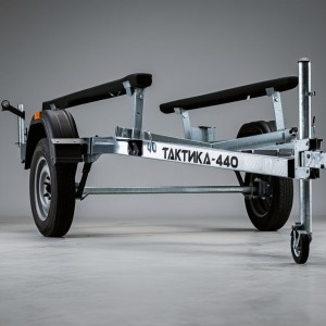 Лодочный прицеп Тактика 440 - надежный и стильный транспорт для вашего водного отдыха
