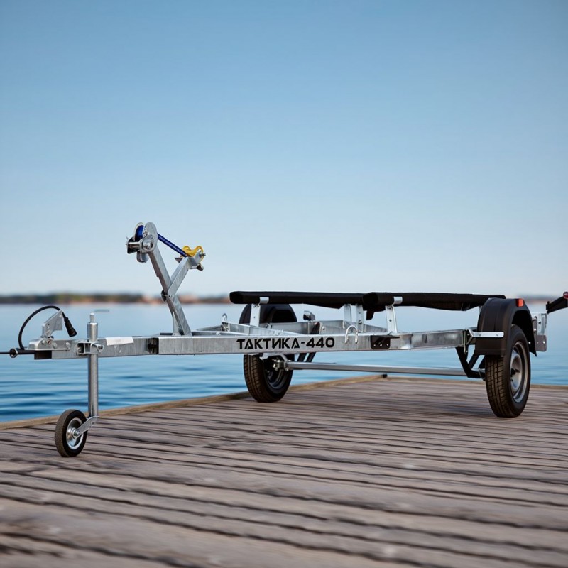Лодочный прицеп Тактика 440: Надежное решение для безопасной транспортировки катеров и яхт Лодочный прицеп Тактика 440: Надежное решение для безопасной транспортировки катеров и яхт