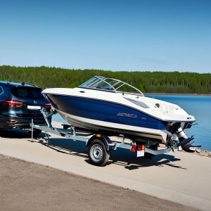 Лодочный прицеп Тактика 440: Надежное решение для безопасной транспортировки катеров и яхт