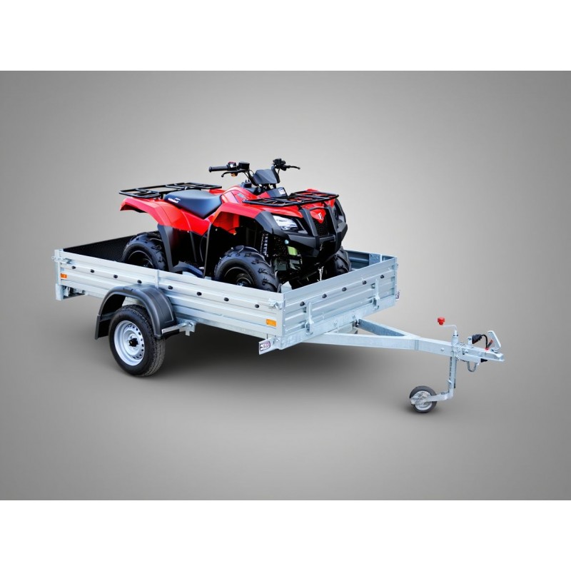 Универсальный бортовой прицеп Тактика 300Б для мототехники - Идеальное решение для перевозки! Универсальный бортовой прицеп Тактика 300Б для мототехники - Идеальное решение для перевозки!