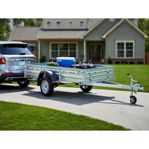 Тактика 350Б: Оригинальный бортовой прицеп для легковых автомобилей — идеальное решение для вашего путешествия!