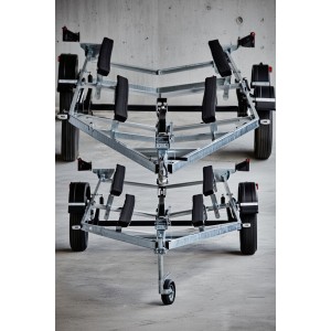 Усиленный лодочный прицеп Тактика 500 - Низкорамная платформа для надежной транспортировки лодок