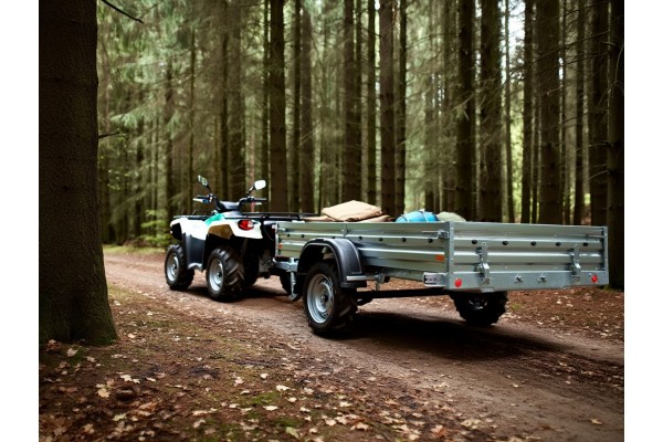 Бортовой прицеп для квадроциклов Тактика 300Б: Уникальная надежность и универсальность Бортовой прицеп для квадроциклов Тактика 300Б: Уникальная надежность и универсальность