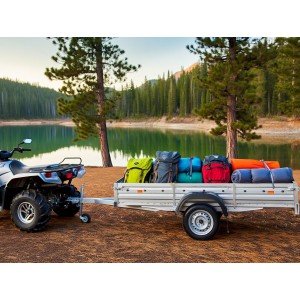 Бортовой прицеп Тактика 400Б для квадроциклов - Ваш надежный помощник в путешествиях!