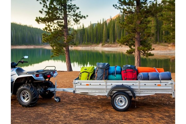 Бортовой прицеп Тактика 400Б для квадроциклов - Ваш надежный помощник в путешествиях! Бортовой прицеп Тактика 400Б для квадроциклов - Ваш надежный помощник в путешествиях!