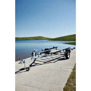 Усиленный лодочный прицеп Тактика 500: надежность и безопасность для вашего катера!