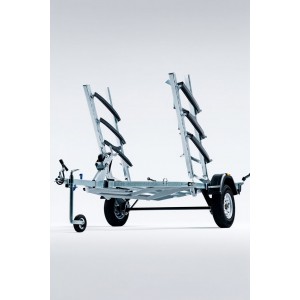 Усиленный лодочный прицеп Тактика 500: надежность и безопасность для вашего катера!