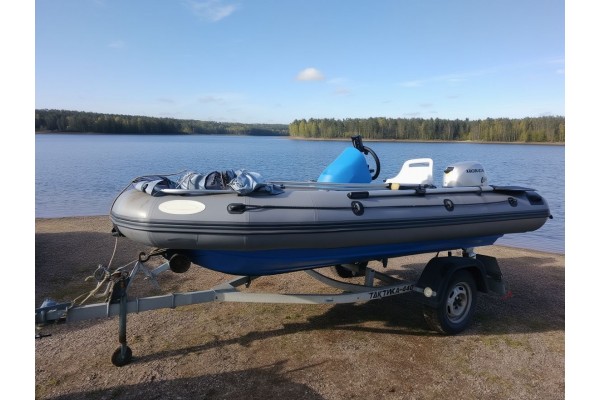 Лодочный прицеп Тактика 440 для лодок и катеров АкваБот Лодочный прицеп Тактика 440 для лодок и катеров АкваБот