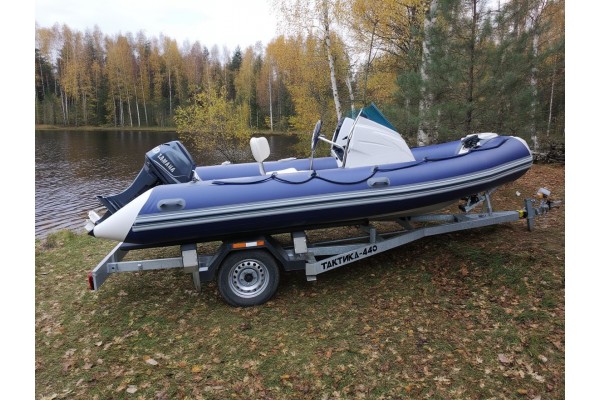 Лодочный прицеп Тактика 440 для лодок и катеров АкваБот Лодочный прицеп Тактика 440 для лодок и катеров АкваБот