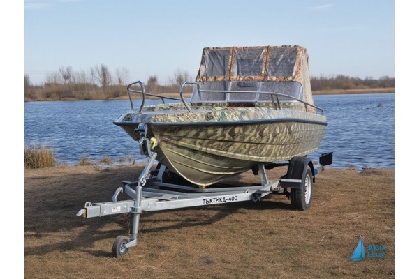 Лодочный прицеп Тактика 400 для лодок и катеров АкваБот Лодочный прицеп Тактика 400 для лодок и катеров АкваБот
