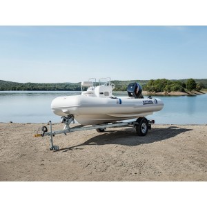 Усиленный лодочный прицеп Тактика 500 для лодок Вятка‑Профи