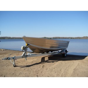 Усиленный лодочный прицеп Тактика 500 для лодок Вятка‑Профи