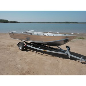 Усиленный лодочный прицеп Тактика 500 для лодок Вятка‑Профи