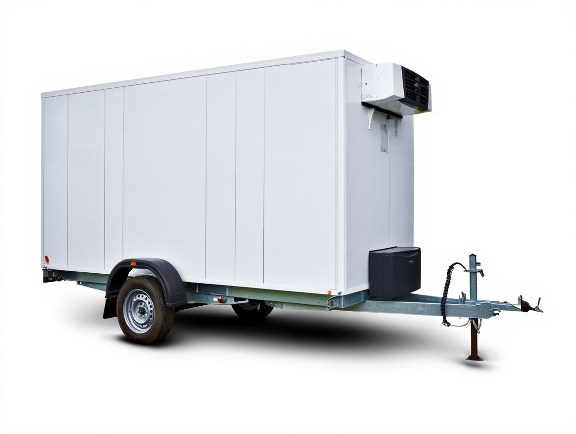 Рефрижераторный прицеп для перевозки скоропортящихся грузов