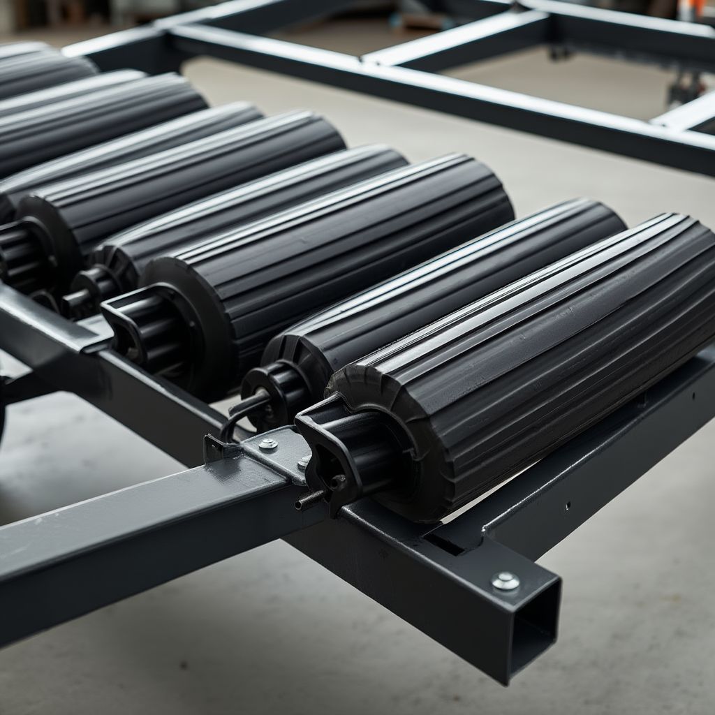 Ролики для лодочного прицепа, изготовленные из резины для отличного сцепления