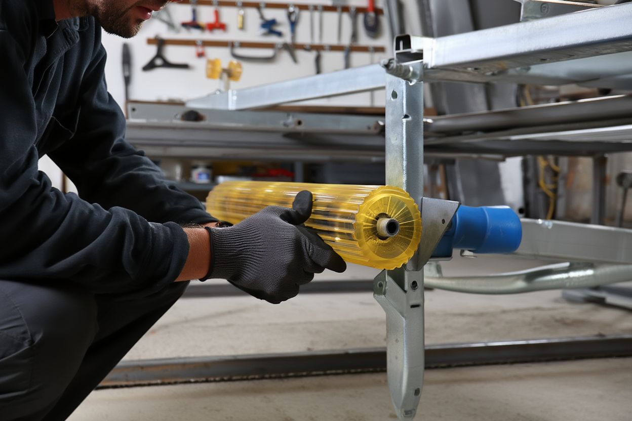 Осмотр роликов лодочного прицепа