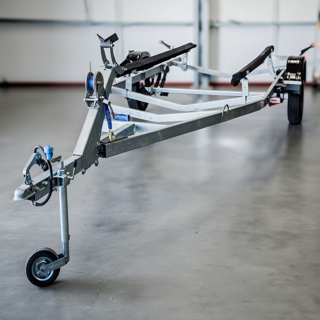 Компоненты системы подвески для лодочного прицепа