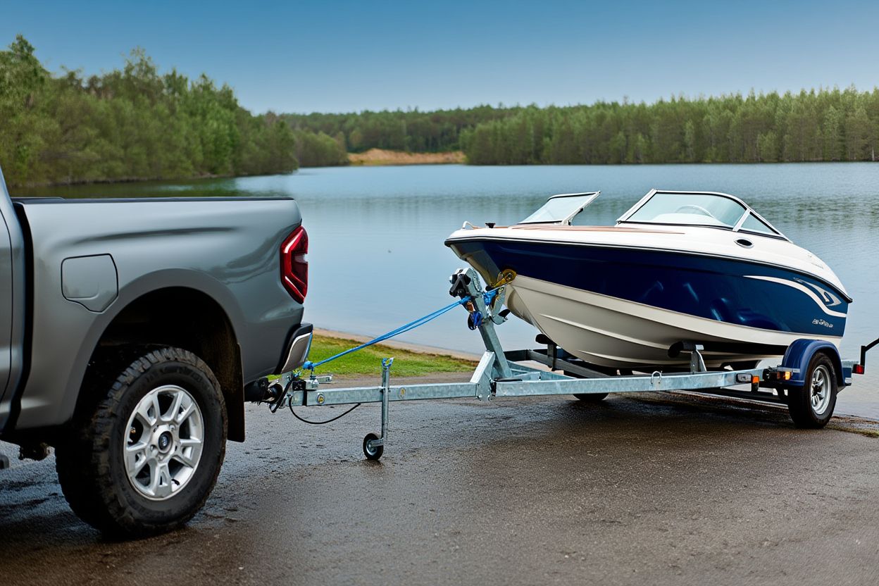 На выбор автомобильного прицепа для лодки