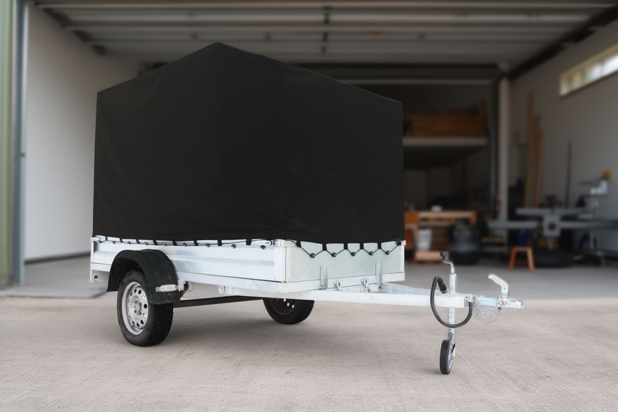 Правильное натяжение тента на бортовом прицепе